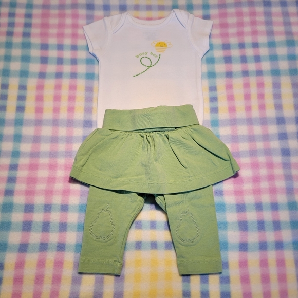 THE CHILDREN'S PLACE 🌞 NWOT Adorable Sunshine "BUSY BEE" Bodysuit Onesie NB - Picture 2 of 16
